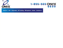 Tablet Screenshot of onyxvoip.com